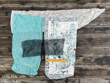 Load image into Gallery viewer, 2 Ounces of 100% Pure Silk Scraps - Vintage, New, Hand Dyed Assortment of Silk Weights and Weaves - Great for Collage, Nuno and Wet Felting