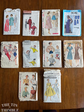 Load image into Gallery viewer, 10 Vintage Sewing Patterns - Bust 34 - PL43 - Simplicity Butterick Advance B3950 B6688 S1553 S9032 B7762 B7731 S2277 S4238 S4608 A7793