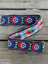 Load image into Gallery viewer, Vintage Embroidered Sewing Trim - 2 Inch Width - 20" Long