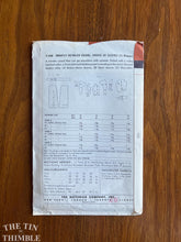 Load image into Gallery viewer, 1950s Butterick #7199 Sewing Pattern - Size 16 - Bust 34" Waist 28" - Authentic Vintage 1950s Dress Pattern - Factory Fold