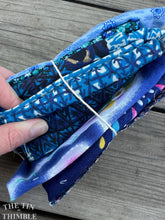 Load image into Gallery viewer, Fabric Scrap Bundle / Vintage and New Fabric Scraps / Flannel Fabric Destash Grab Bag / SB314