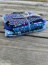 Load image into Gallery viewer, Fabric Scrap Bundle / Vintage and New Fabric Scraps / Flannel Fabric Destash Grab Bag / SB314