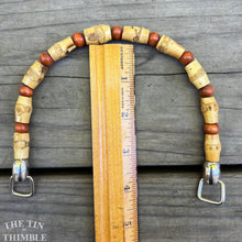 Load image into Gallery viewer, Wood Purse Handles - Set of 2 - Natural Wood Bag Handles - 6" x 5"