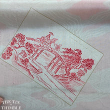 Load image into Gallery viewer, Japanese Kimono Fabric, Authentic Vintage - 14.5" x 42" - Pure Silk Habotai - Flawed