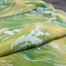 Load image into Gallery viewer, 100% Silk Japanese Kimono Fabric, Authentic Vintage - 15" x 39"