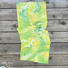 Load image into Gallery viewer, 100% Silk Japanese Kimono Fabric, Authentic Vintage - 15" x 39"