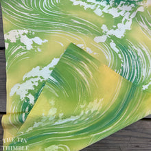 Load image into Gallery viewer, 100% Silk Japanese Kimono Fabric, Authentic Vintage - 15" x 39"