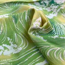 Load image into Gallery viewer, 100% Silk Japanese Kimono Fabric, Authentic Vintage - 15" x 39"