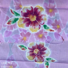 Load image into Gallery viewer, Japanese Kimono Fabric, Authentic Vintage - 16" x 50" - Cotton Yukata Summer Weight Fabric