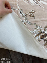 Load image into Gallery viewer, Authentic Vintage Mid Century Printed Silk Home Decorator Weight Asian Print Fabric - 48" x 32"