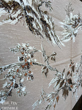 Load image into Gallery viewer, Authentic Vintage Mid Century Printed Silk Home Decorator Weight Asian Print Fabric - 48" x 32"