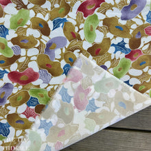Load image into Gallery viewer, Japanese Kimono Fabric, Authentic Vintage - 14" x 64" with Lovely Texture - Polyester