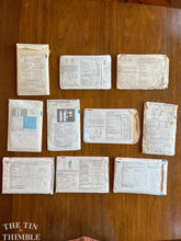 Load image into Gallery viewer, 10 Vintage Simplicity, Butterick Sewing Patterns - Bust 34 - PL40 - B9970 S2120 S6780 B5166 B4513 S4977 B2258 S7842 S3643 S7586