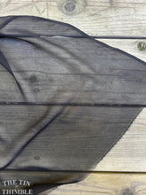 Load image into Gallery viewer, Matte Silk Chiffon Fabric by the Yard / Great for Nuno Felting / 54" Wide / White / 6 Momme Count / 1 Yard
