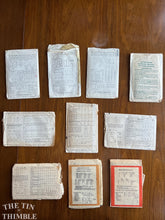 Load image into Gallery viewer, 10 Vintage Simplicity, Butterick and Mail Order Patterns - Bust 34-36 - PL47 - B2198 B4657 B6784 M9147 S2383 A6837 S3983 S3388 9000 A4860
