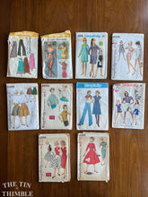Load image into Gallery viewer, 10 Vintage Simplicity Teen Patterns - Small - Bust 30-31.5" - PL48 - 5576 6018 5361 6658 2639 8063 4109 7218 2596 2599