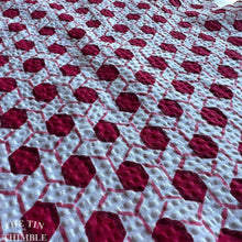 Load image into Gallery viewer, Authentic Vintage Patterned Seersucker Fabric - 34" Wide x 35" Long - 100% Cotton