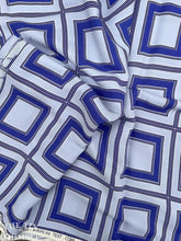 Load image into Gallery viewer, Vintage 1990s Printed 100% Rayon Challis Fabric - Harriet Sawyer for Euro American Textile Corporation - Authentic Vintage - 58" Wide