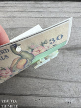 Load image into Gallery viewer, Vintage Mother of Pearl Buttons - Card of 3 Luminous Floral Buttons - 15mm