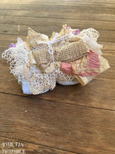 Load image into Gallery viewer, Vintage and Antique Lace and Linens Scrap Bundle - LSB37