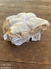 Load image into Gallery viewer, Vintage and Antique Lace and Linens Scrap Bundle - LSB42