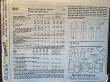 Load image into Gallery viewer, Vintage 1962 McCall's Misses Blouse, Skirt, Jacket and Scarf Pattern #6237 Size 12 Bust 32 Vintage McCall's Pattern / 60s McCall's