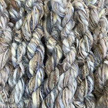Load image into Gallery viewer, Fiber Frenzy Bundle / ONE Mixed Skein of Yarn in Neutrals / Great for Felting / Approximately 24 Yards / 8 Strands Each 3 Yards Long