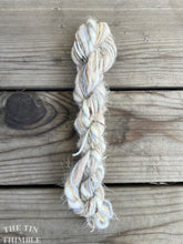 Load image into Gallery viewer, Fiber Frenzy Bundle / ONE Mixed Skein of Yarn in Neutrals / Great for Felting / Approximately 24 Yards / 8 Strands Each 3 Yards Long