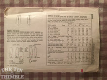 Load image into Gallery viewer, 1960's Simplicity Girl's Dress Pattern #6704 Size 8 Breast 2" - INCOMPLETE - Vintage Simplicity / 60s Simplicity / 60s Jumper Pattern