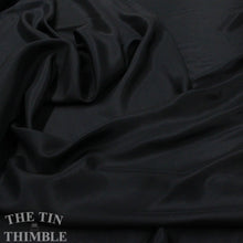 Load image into Gallery viewer, Silk Habotai Scarf with Unfinished Edges / China Silk / 14 x 90 / Navy