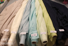 Load image into Gallery viewer, Silk Fabric / China Silk / Habotai / 1 Yard / 100% Silk / Pale Green Silk / Light Green Silk / Silk by Yard / Garment Fabric
