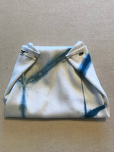 Load image into Gallery viewer, Hand Made Shibori & Indigo Dyed Cloth Diaper / 100% Cotton / Made in USA / Small batch Diaper Cover