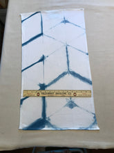 Load image into Gallery viewer, Hand Made Shibori & Indigo Dyed Cloth Diaper / 100% Cotton / Made in USA / Small batch Diaper Cover