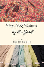 Load image into Gallery viewer, Silk Fabric / China Silk / Habotai / 1 Yard / 100% Silk / Pale Green Silk / Light Green Silk / Silk by Yard / Garment Fabric