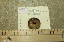 Load image into Gallery viewer, Celluloid Button #6 / Vintage Celluloid / 1930s Buttons / 1940s Buttons / Antique Buttons / Vintage Sewing Notions / Celluloid Buttons
