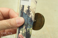 Load image into Gallery viewer, Celluloid Button / #14 / Vintage Celluloid / 1930s Buttons / 1940s Buttons / Antique Buttons / Vintage Sewing Notions / Celluloid Buttons