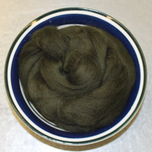 Forest Merino Wool Roving - 21.5 micron -1 oz - For Nuno Felting, Wet Felting, Weaving, Spinning and More