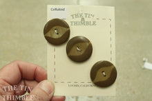 Load image into Gallery viewer, Celluloid Buttons #12 / Vintage Celluloid / 1930s Buttons / 1940s Buttons / Antique Buttons / Vintage Sewing Notions / Celluloid Buttons