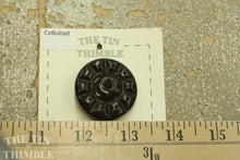 Load image into Gallery viewer, Large Celluloid Button #5 / Vintage Celluloid / 1930s Buttons / 1940s Buttons / Antique Buttons / Vintage Sewing Notions / Celluloid Buttons
