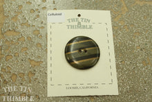 Load image into Gallery viewer, Celluloid Button #1 / Vintage Celluloid / 1930s Buttons / 1940s Buttons / Antique Buttons / Vintage Sewing Notions / Celluloid Button