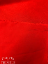 Load image into Gallery viewer, Silk Habotai Fabric by the Yard in Red - Red 100% Silk Fabric by the Yard