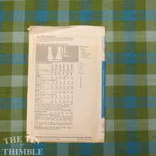 Load image into Gallery viewer, Women's V Neck Dress Pattern / Butterick 4227 / Bust 36 / T-Shirt Dress / Size 14 / Stretch Dress Pattern / 70s Dress Pattern / QUICK LIST