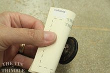 Load image into Gallery viewer, Large Celluloid Button #43 / Vintage Celluloid / 1930s Buttons / 1940s Buttons / Antique Buttons / Vintage Sewing Notions / Celluloid Button