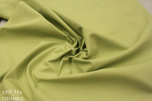 Load image into Gallery viewer, 100% Cotton Canvas Fabric in Apple Green - 1 1/2 Yards - Medium Weight Canvas Fabric for Clothing, Housewares, Quilts and More

