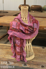 Load image into Gallery viewer, Iridescent Silk Chiffon Fabric by the Yard / Great for Nuno Felting / 54" Wide / Marine Blue