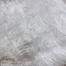 Load image into Gallery viewer, Silk Mulberry Lap Fiber for Spinning or Felting in Natural White /  1/4 Ounce / 100% Silk Laps Similar to Silk Hankies