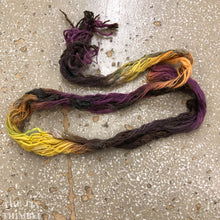 Load image into Gallery viewer, Tubular Yarn #8 / Felting Fiber / Cool Fiber - 18" - Nuno Felting / Wet Felting / Felting Supplies / Textural Fiber / Felting Yarn