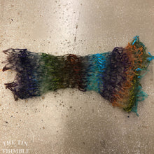 Load image into Gallery viewer, Tubular Yarn #12 / Felting Fiber / Cool Fiber - 18" - Nuno Felting / Wet Felting / Felting Supplies / Textural Fiber / Felting Yarn