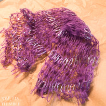 Load image into Gallery viewer, Tubular Yarn #17 / Felting Fiber / Cool Fiber - 18" - Nuno Felting / Wet Felting / Felting Supplies / Textural Fiber / Felting Yarn