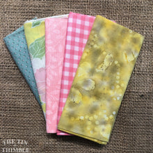 Load image into Gallery viewer, Fat Quarter Bundle / Pink and Yellow Fabric / Fat Quarters / Quilting Fabric / Fat 1/4 / Great for Making Masks! / 100% Cotton